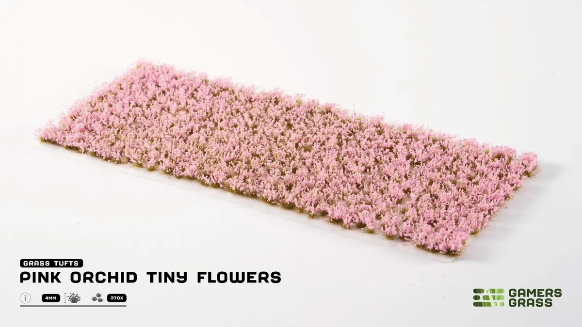 Pink Orchid Tiny Flowers - Gamers Grass 1