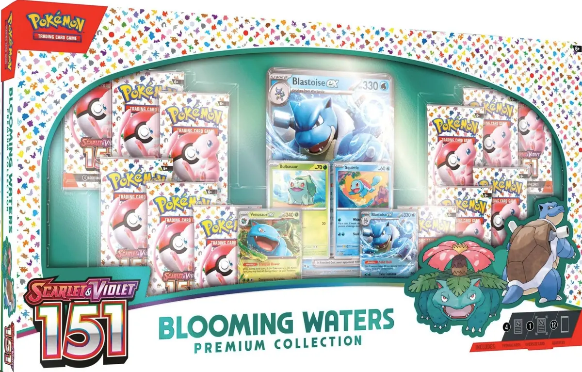 Pokemon Tcg - 151 Blooming Waters Premium Collection 1