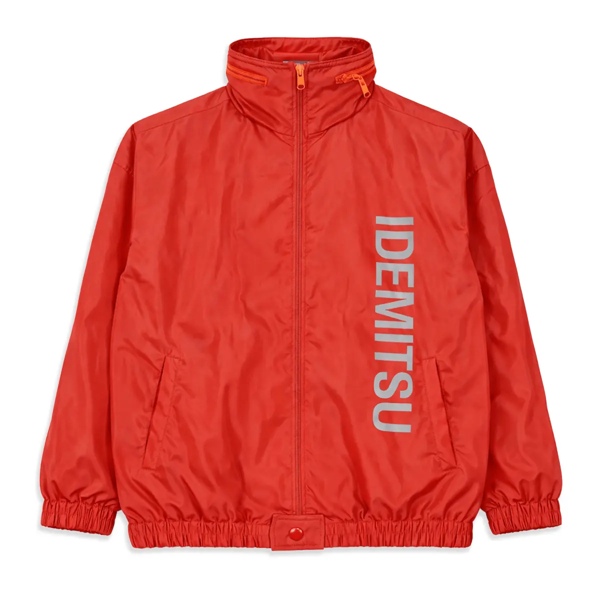 Rare Jdm Showa Retro Japan Idemitsu Staff Jacket With Hoodie Red 1