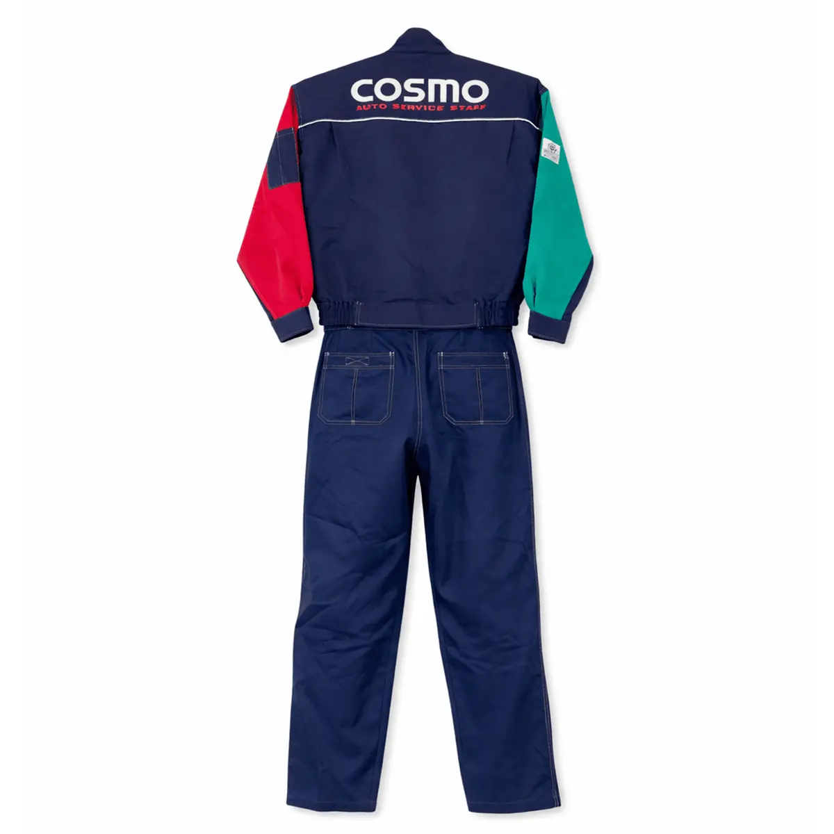 Rare Retro Japan Jdm Cosmo Auto Service Staff Jacket And Pants Setup 2