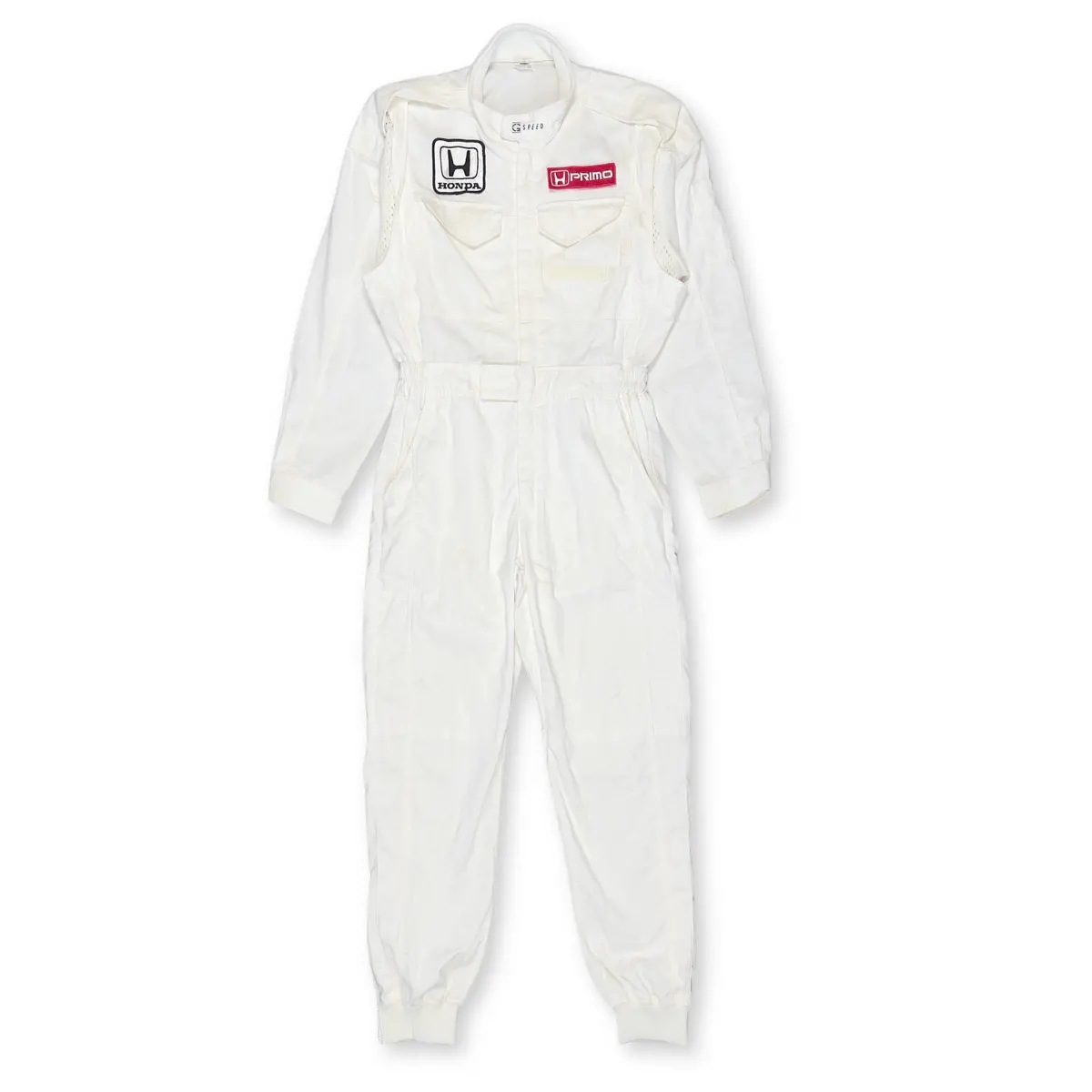 Rare Vintage Jdm Japan G-Speed Honda Primo Pit Crew Coveralls Tsunagi White 1
