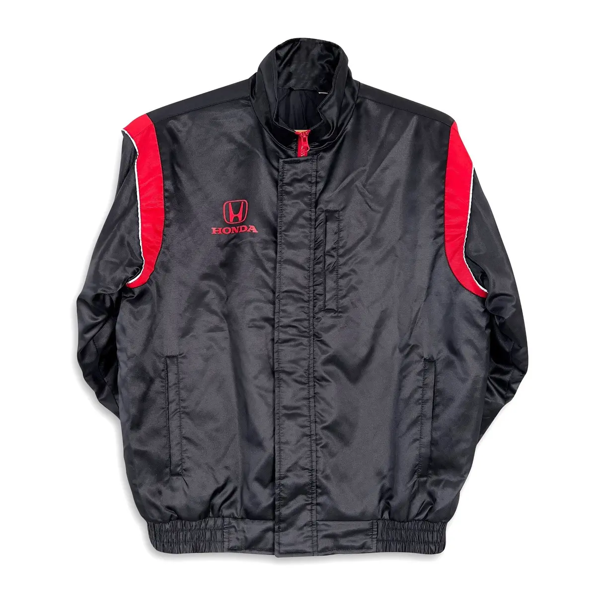 Retro Genuine Jdm Japan Honda Motors Summer Mechanic Jacket Black 1