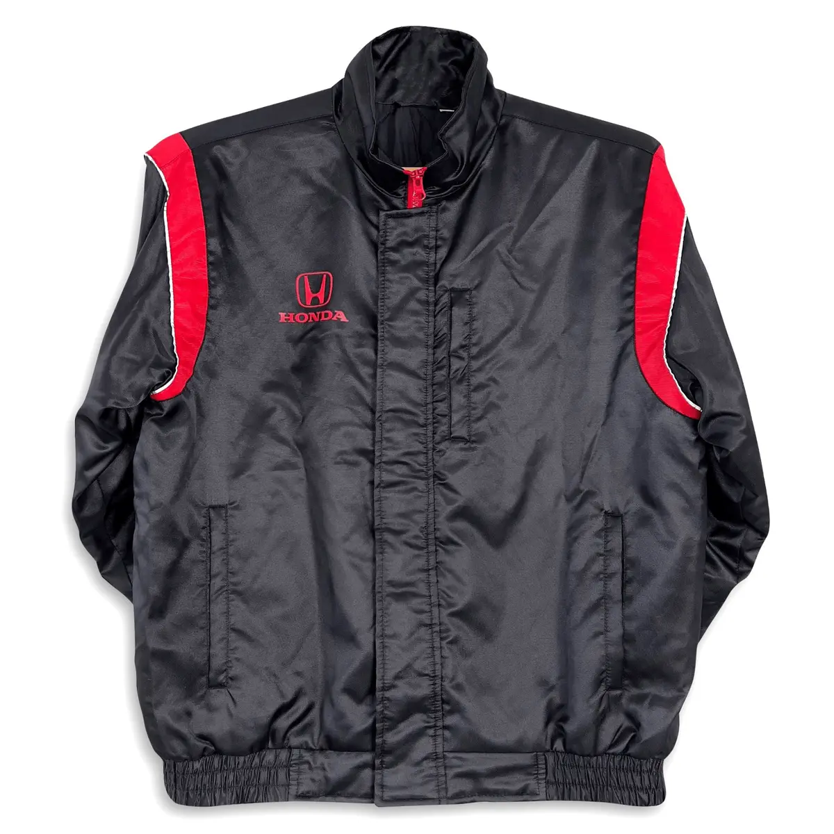 Retro Genuine Jdm Japan Honda Motors Winter Mechanic Jacket Black 1
