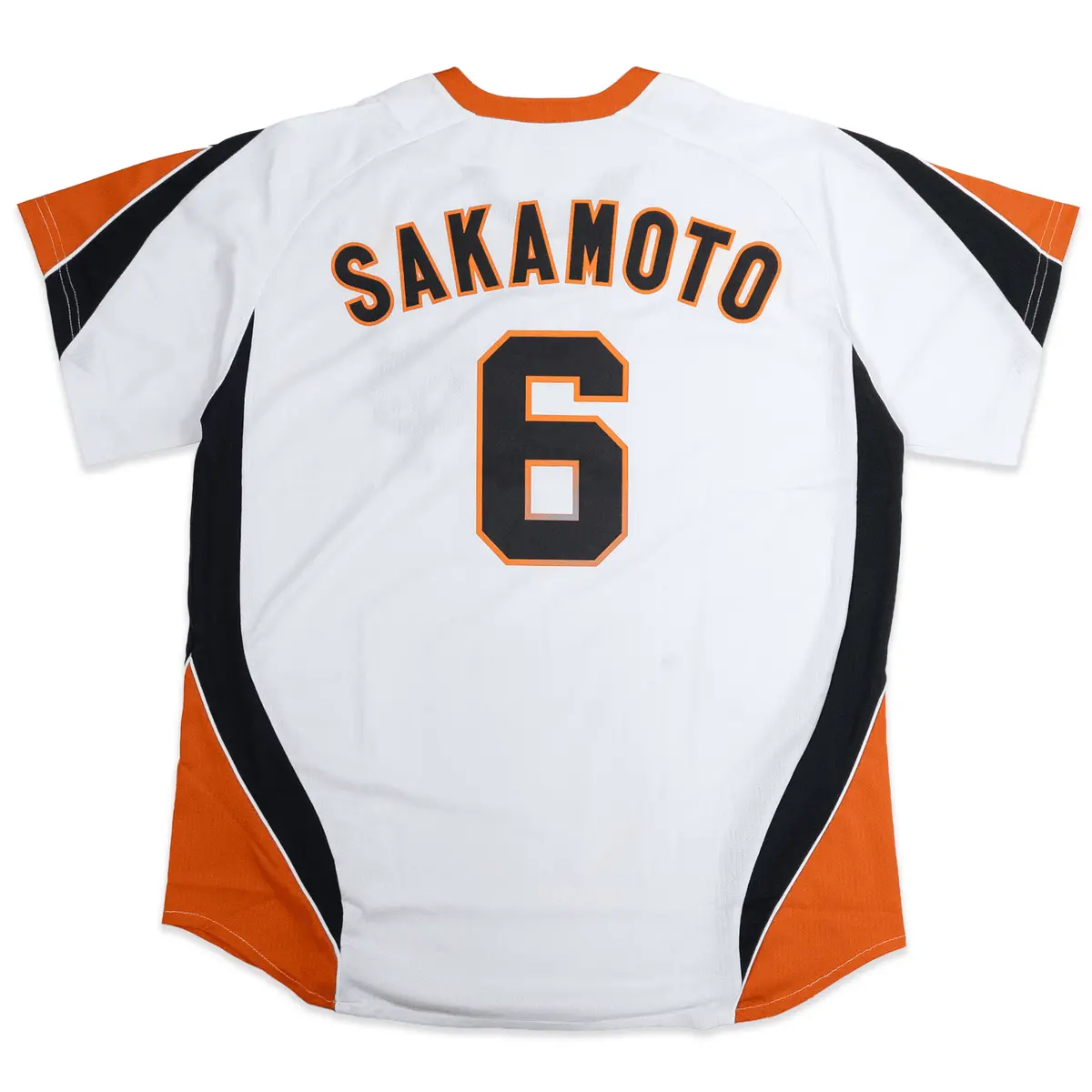 Retro Ikkyu Japan Npb Tokyo Yomiuri Giants Hayato Sakamoto Baseball Jersey White 1