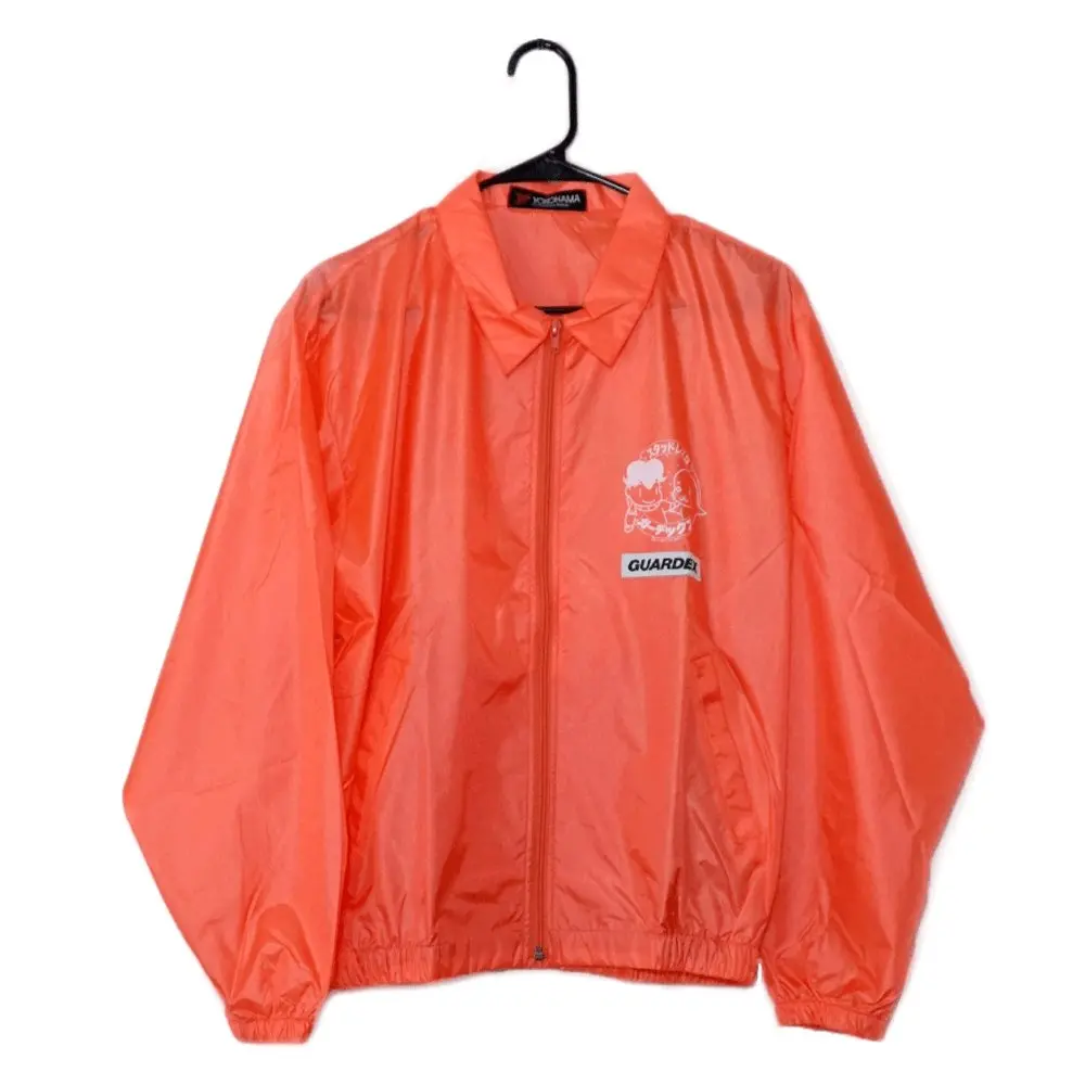 Retro Japan 1991 Sapporo Yokohama Guardex Light Nylon Jacket Orange 1