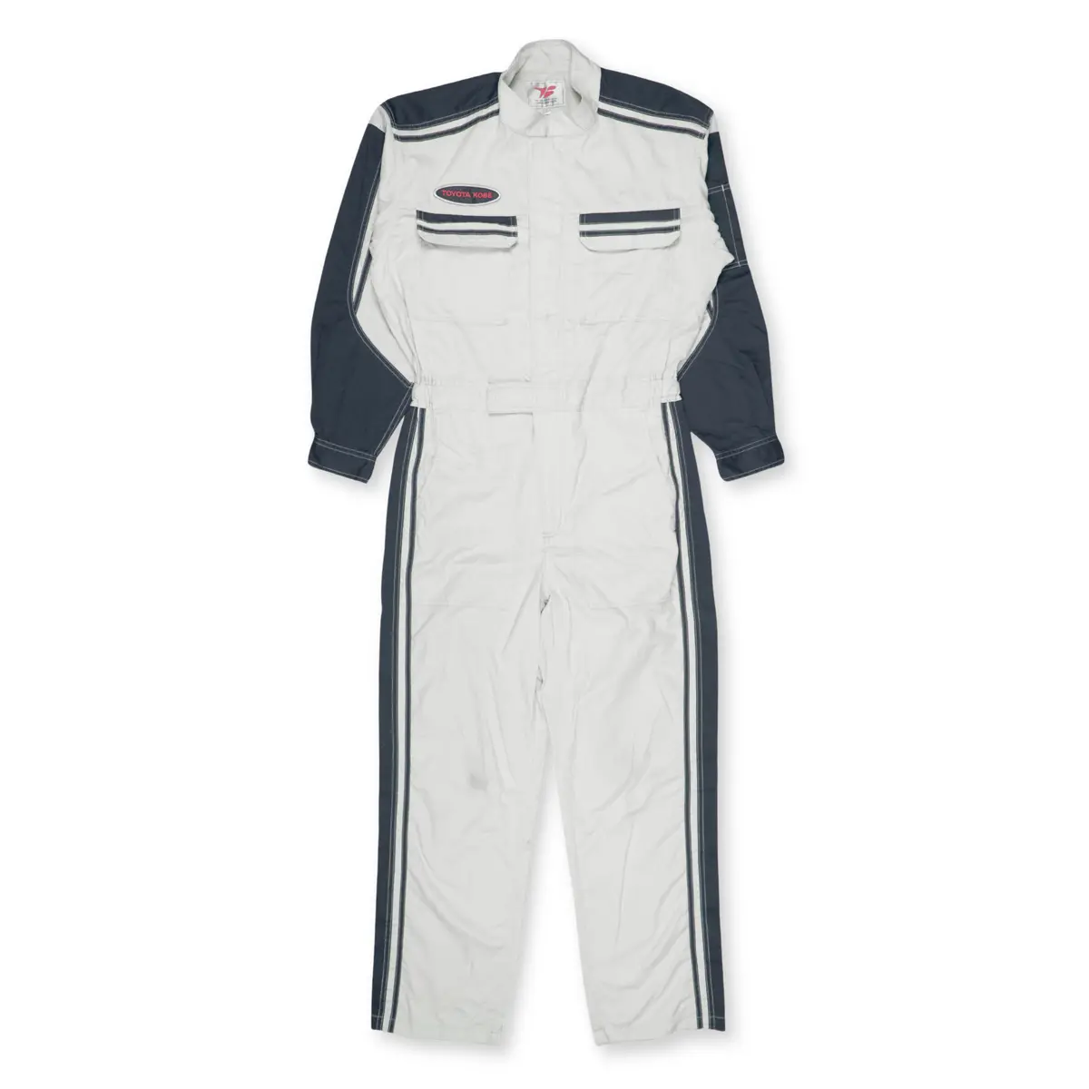 Retro Japan Jdm Kobe Toyota Summer Coveralls Tsunagi Mechanic Suite Black 1