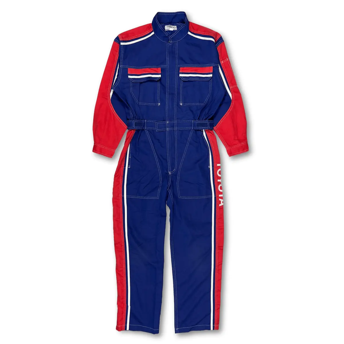 Retro Japan Jdm Summer Toyota Tecno Jumpsuit Coveralls Tsunagi Mechanic Suite 1