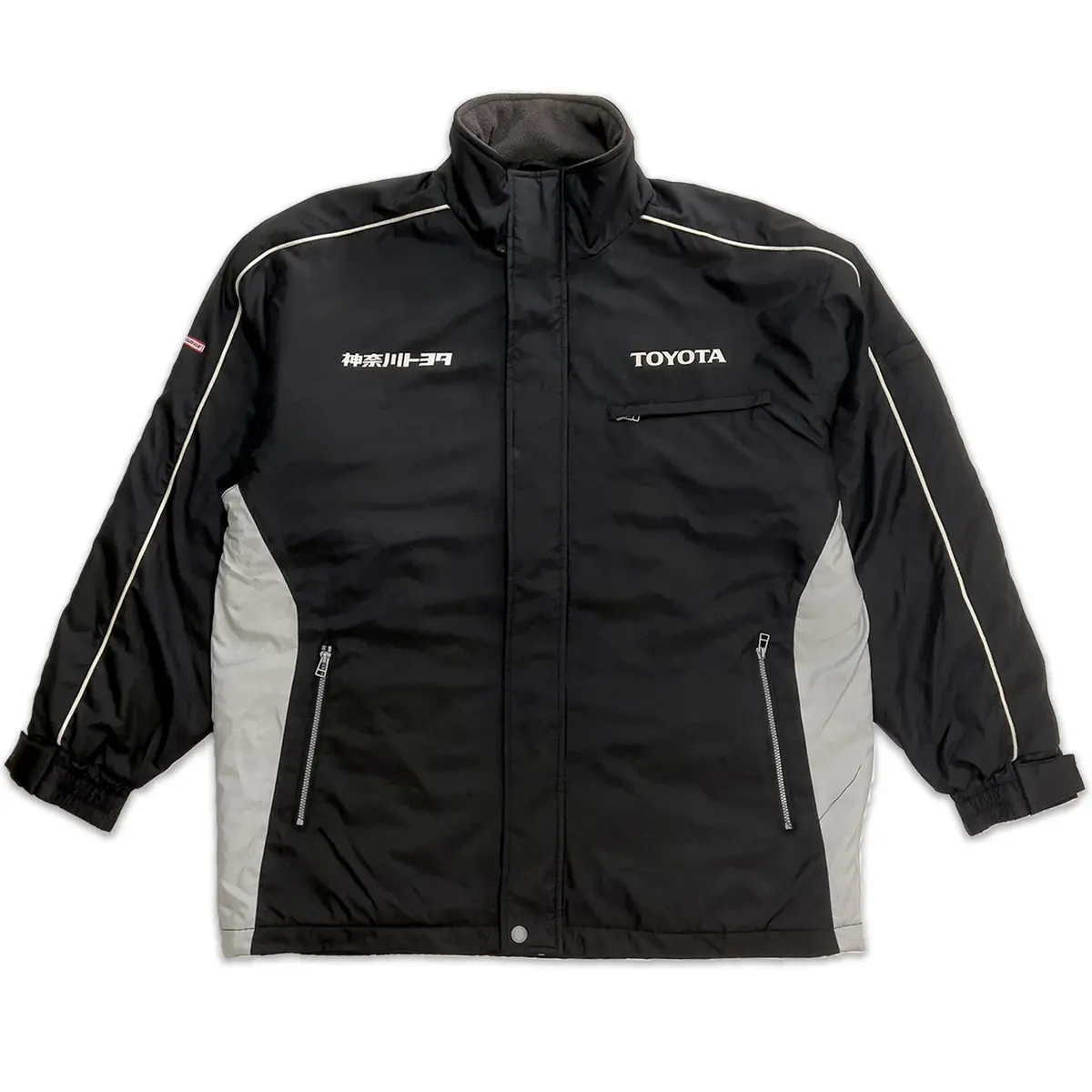 Retro Japan Jdm Toyota Tecno Mechanics Uniform Winter Jacket Black 1