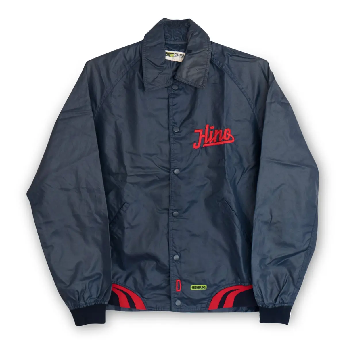 Retro Japan Showa Era Jdm Hino Toyota Motors Staff Coaches Jacket Blue 1