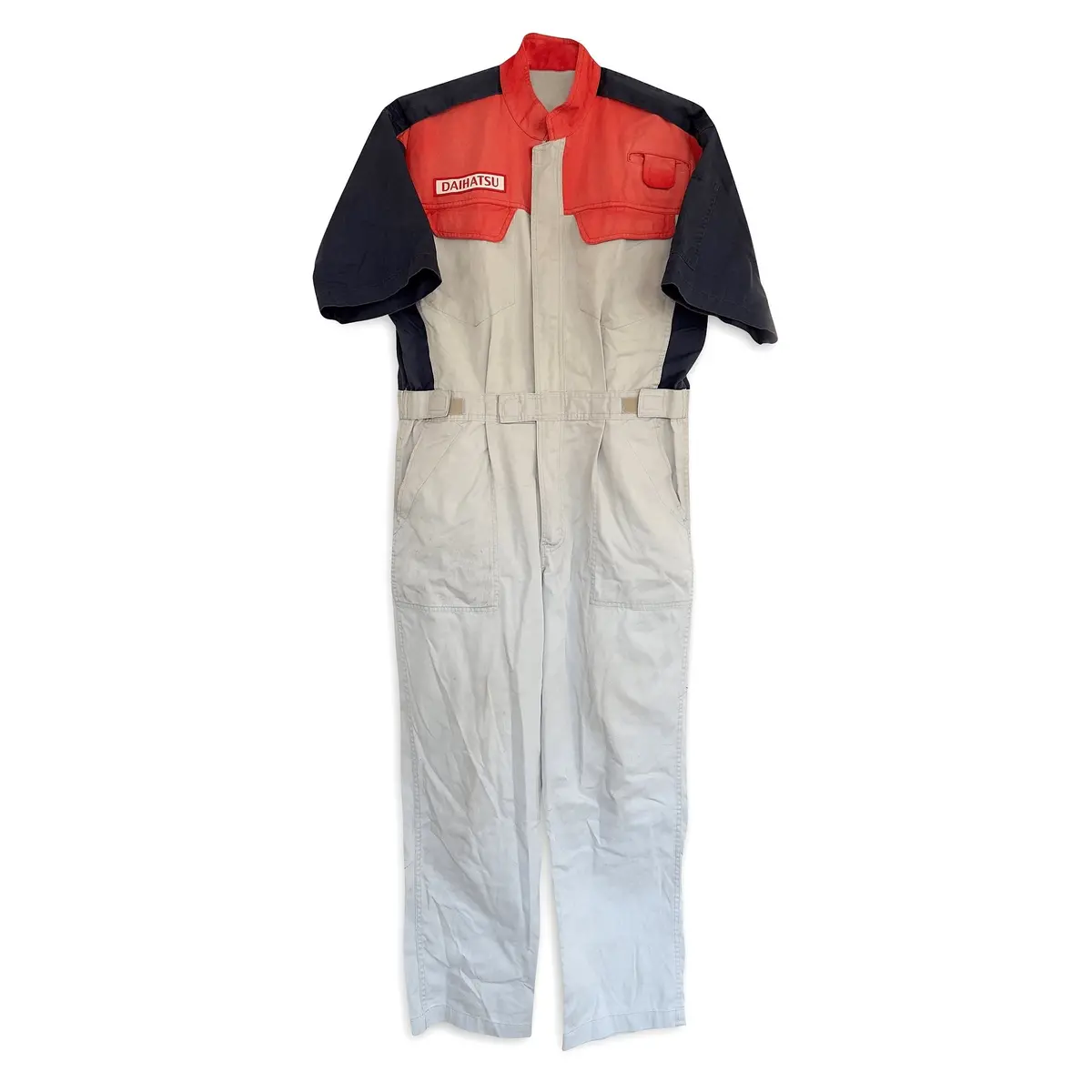 Retro Jdm Daihatsu Kei Car Truck Summer Tsunagi Coveralls Short Sleeve Grey 1