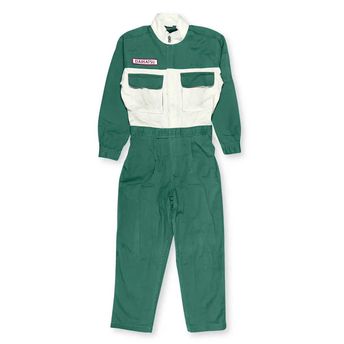 Retro Jdm Daihatsu Mini Kei Car Truck Mechanic Tsunagi Coveralls Uniform Green 1