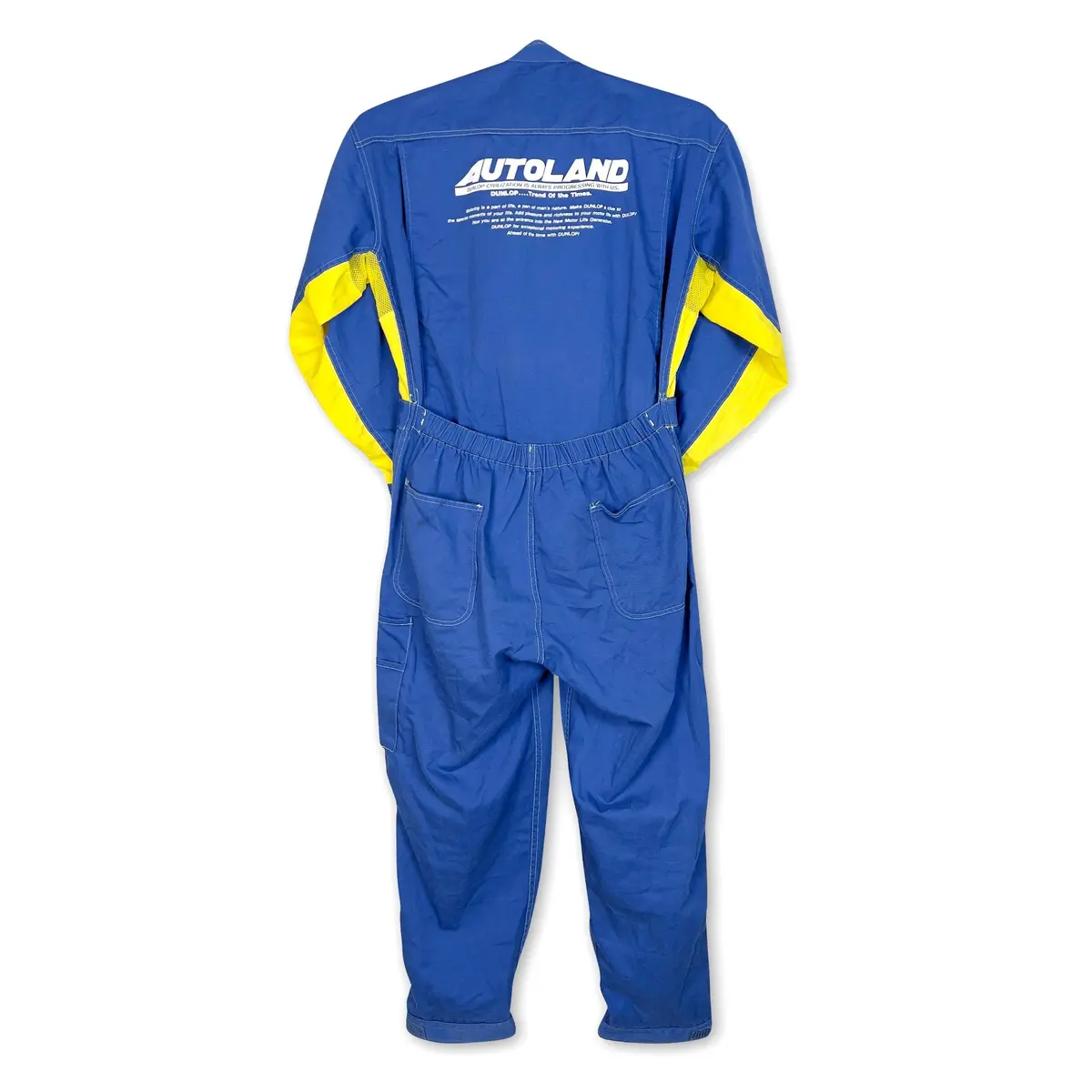 Retro Jdm Dunlop Japan Autoland Summer Coveralls Tsunagi Mechanic Suite 2