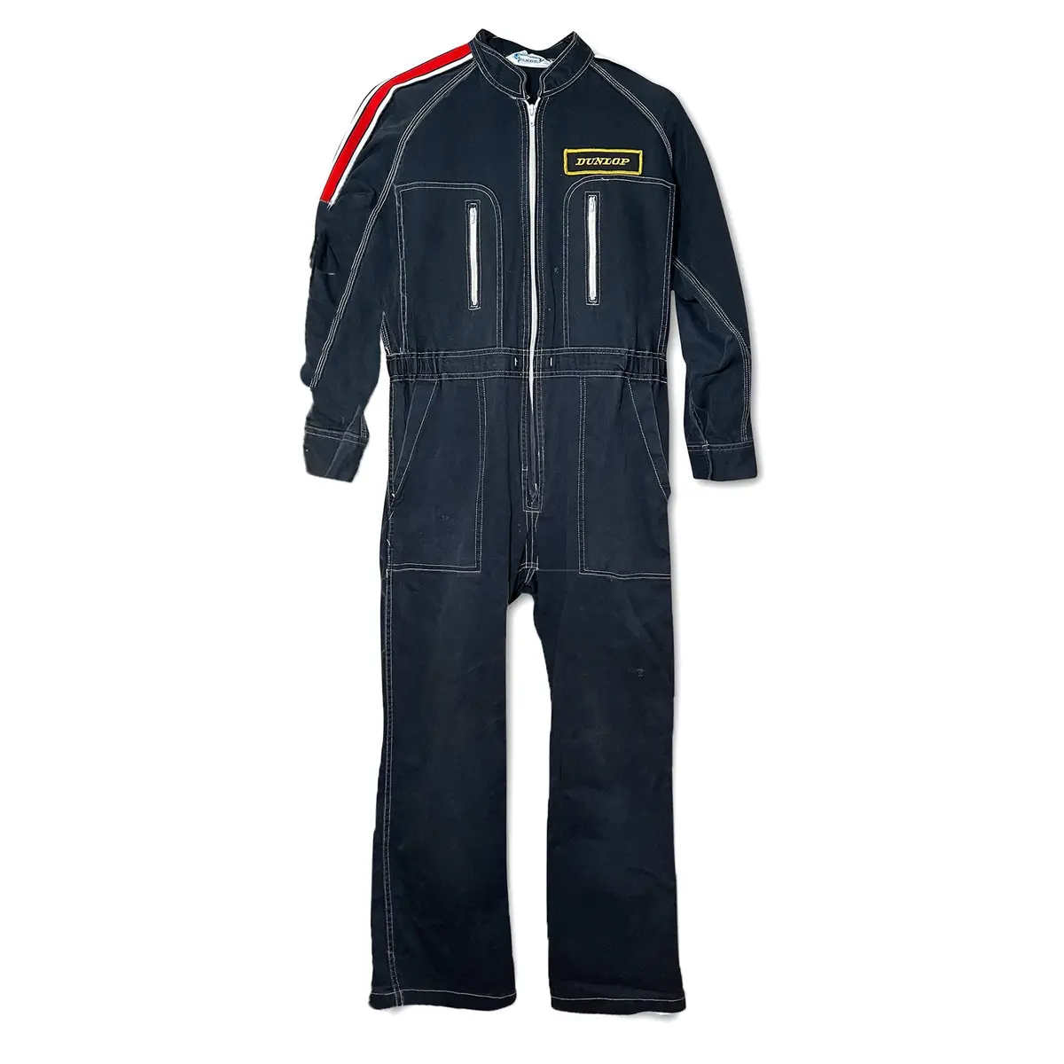Retro Jdm Dunlop Racing Jumpsuit Coveralls Tsunagi Mechanic Suite 1
