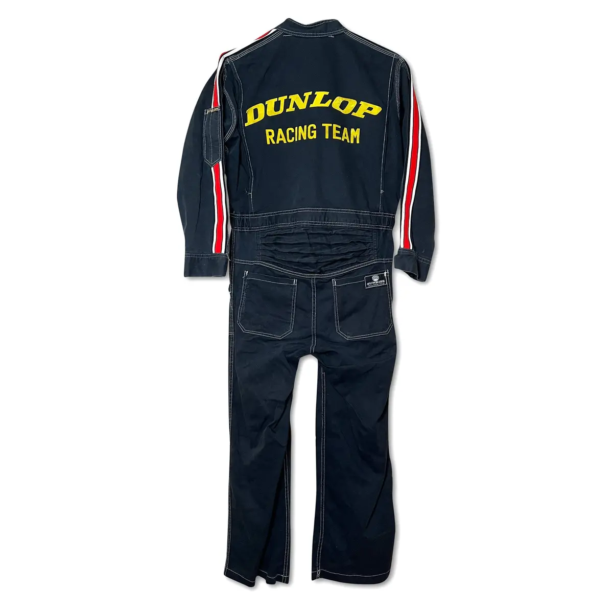 Retro Jdm Dunlop Racing Jumpsuit Coveralls Tsunagi Mechanic Suite 2