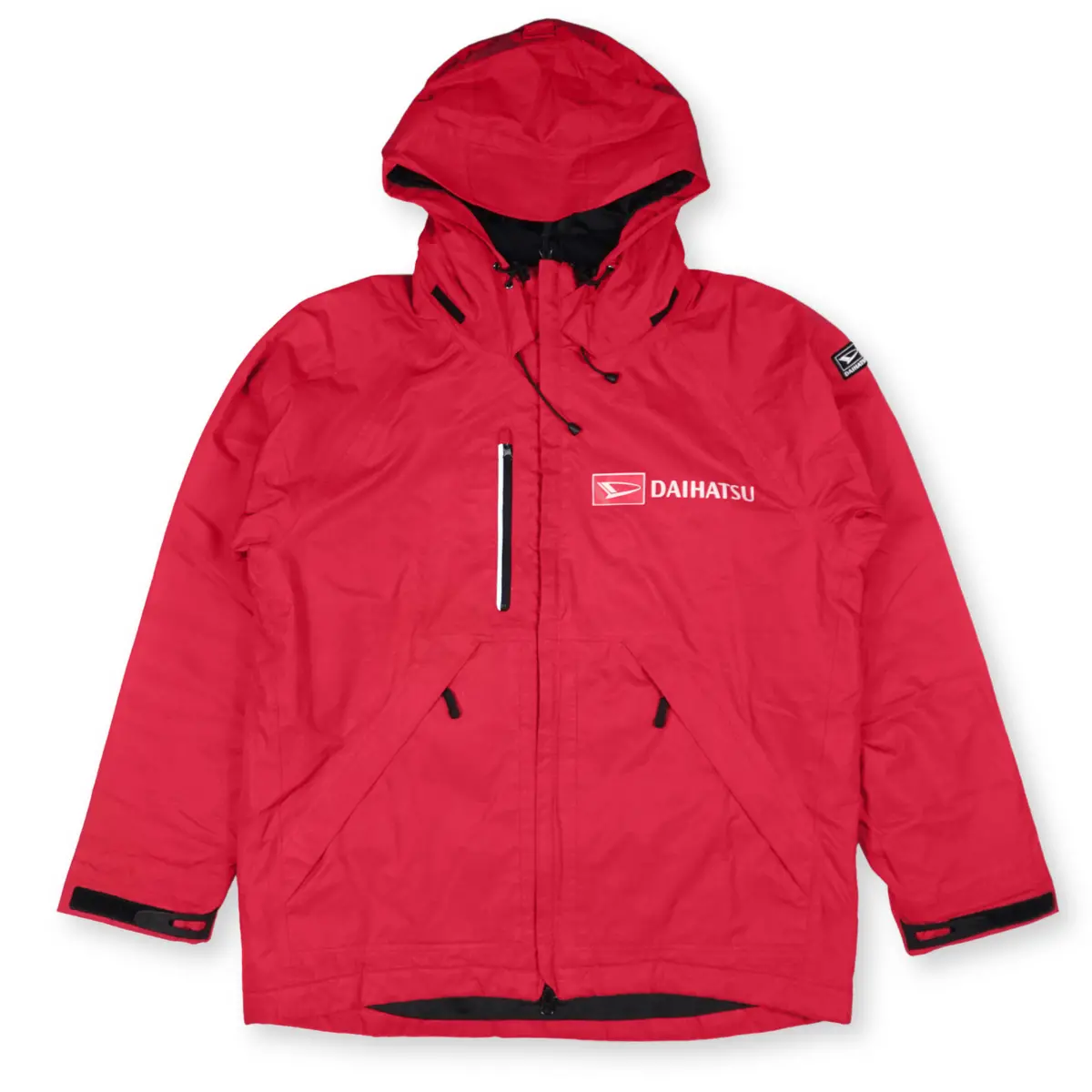 Retro Jdm Japan Daihatsu Hijet Cargo Kei Truck Staff Insulated Hoodie Jacket Red 2