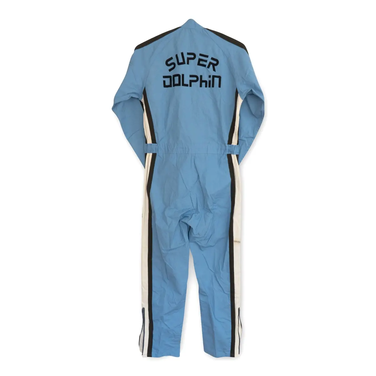 Retro Jdm Japan Nankai Performance Super Dolphin Coveralls Tsunagi Blue 2