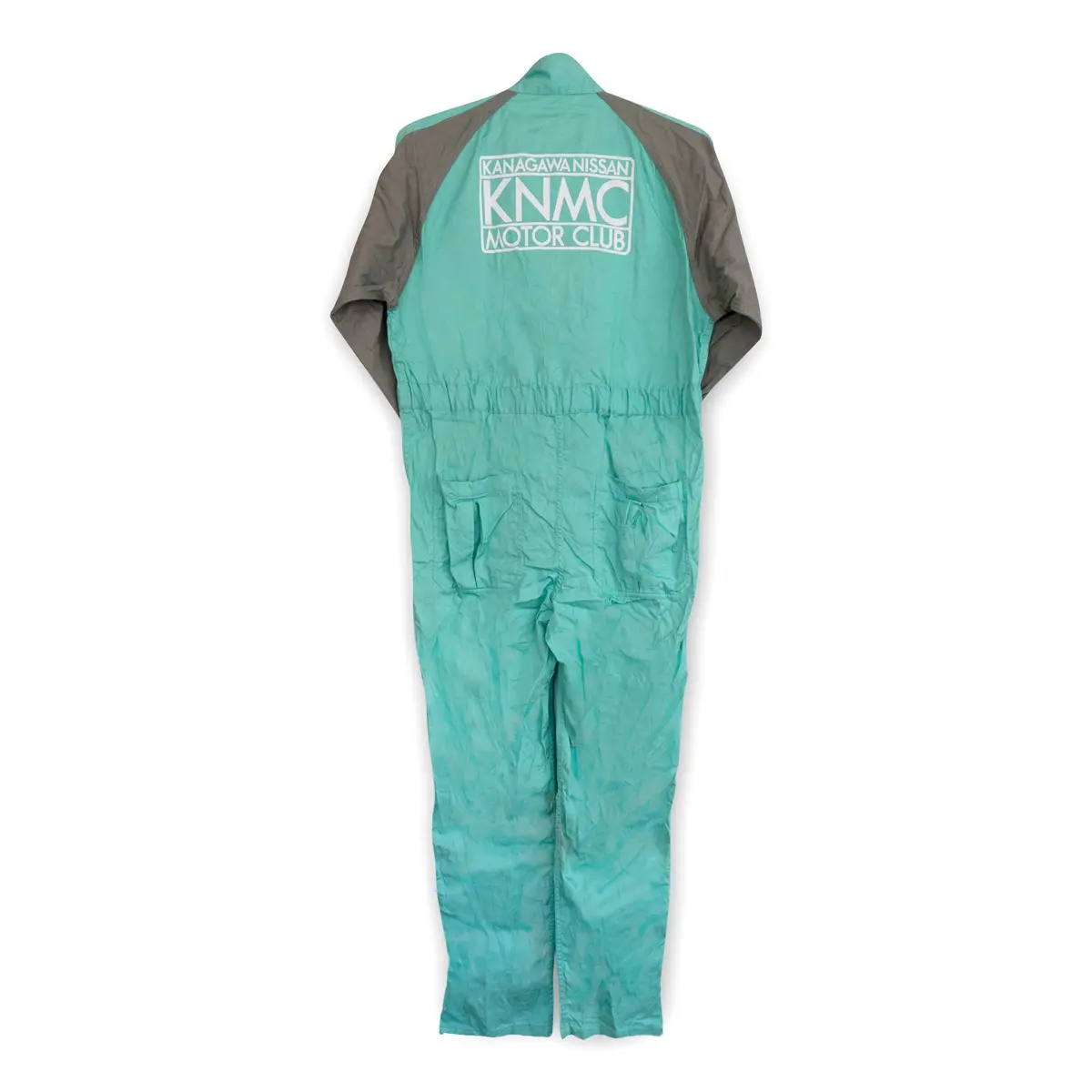 Retro Jdm Japan Showa Kanagawa Nissan Motor Club Tsunagi Coverall Green 2