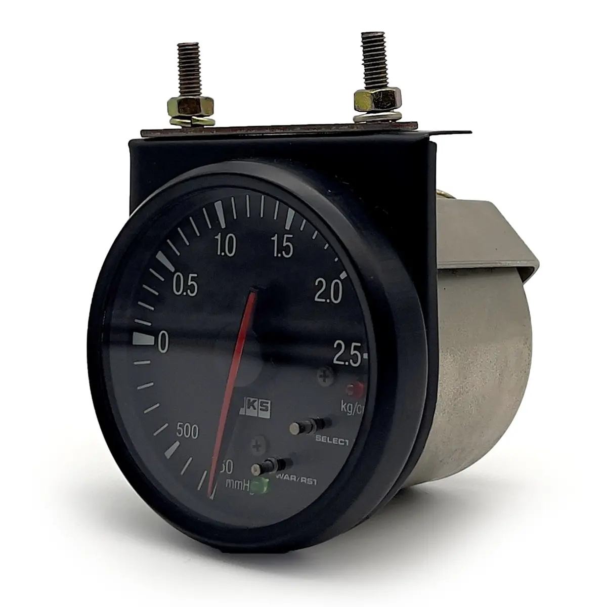 Retro Jdm Japan Universal Hks Boost Gauge Meter Black E6cp-11821 60Mm 1