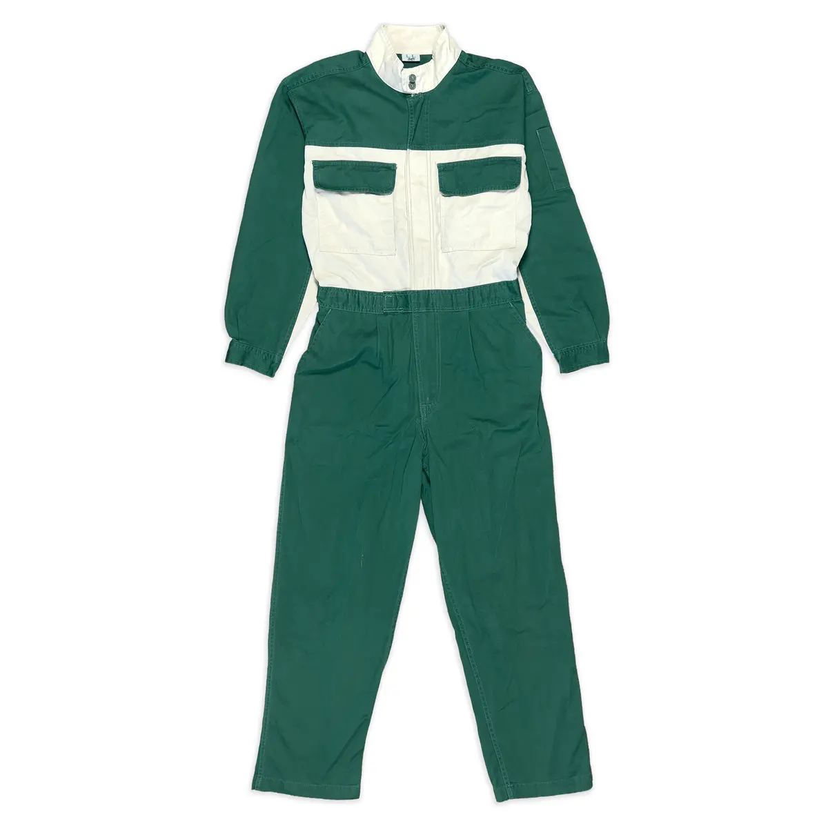 Retro Jdm Showa 1990S Daihatsu Mini Kei Car Truck Tsunagi Coveralls Green 1