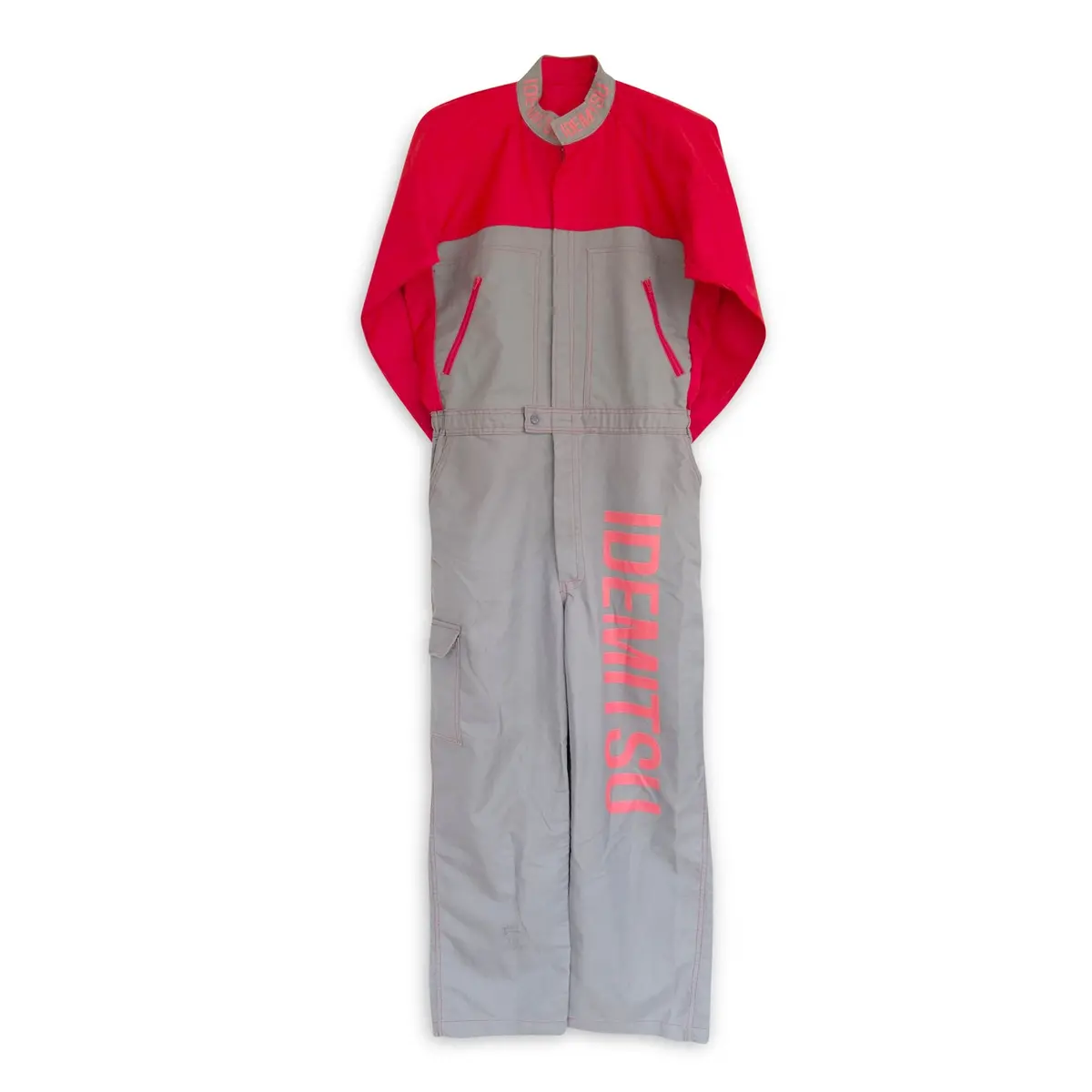 Retro Jdm Showa Era Japan Idemitsu Jun Ashida Jumpsuit Tsunagi Coveralls Red 1