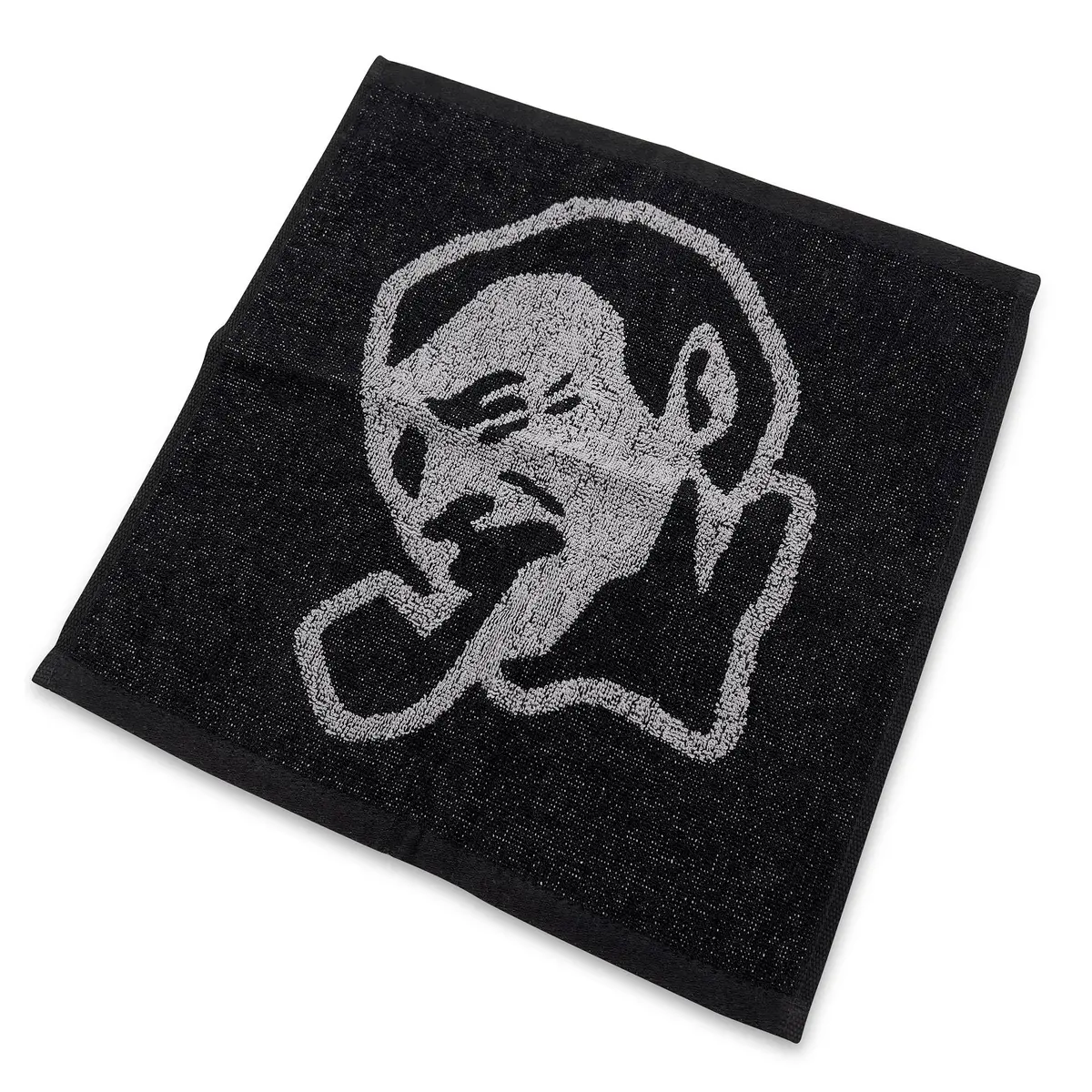 Retro Limited Edition Japan Suntory Boss Coffee Face Towel Black 1