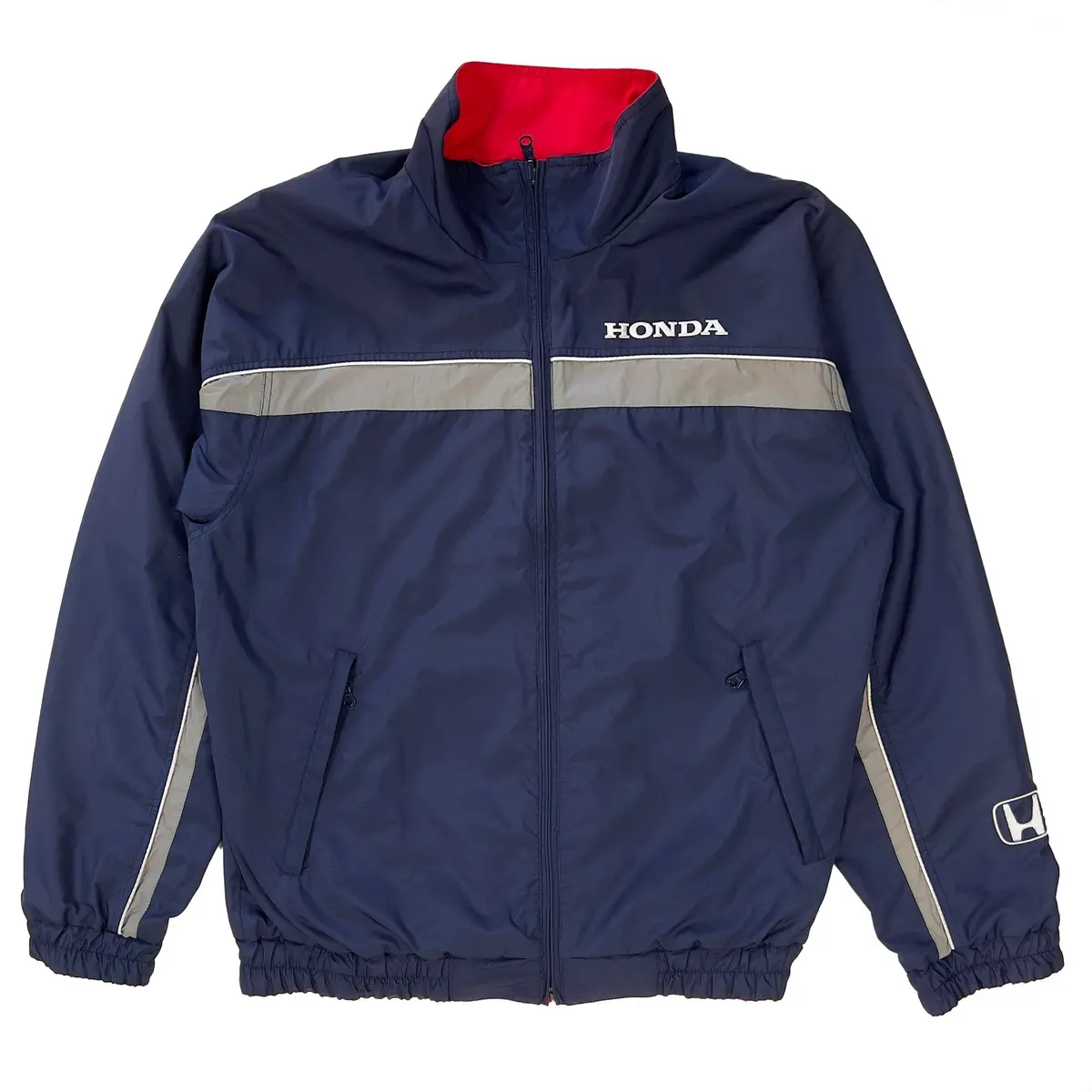 Retro Reversible Jdm Japan Honda Motorsports Racing Team Jacket 1