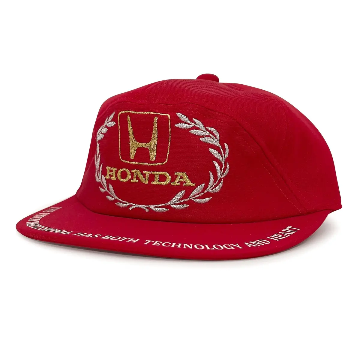Retro Showa Era Jdm Japan Honda Racing Victory Hat Cap Red 1