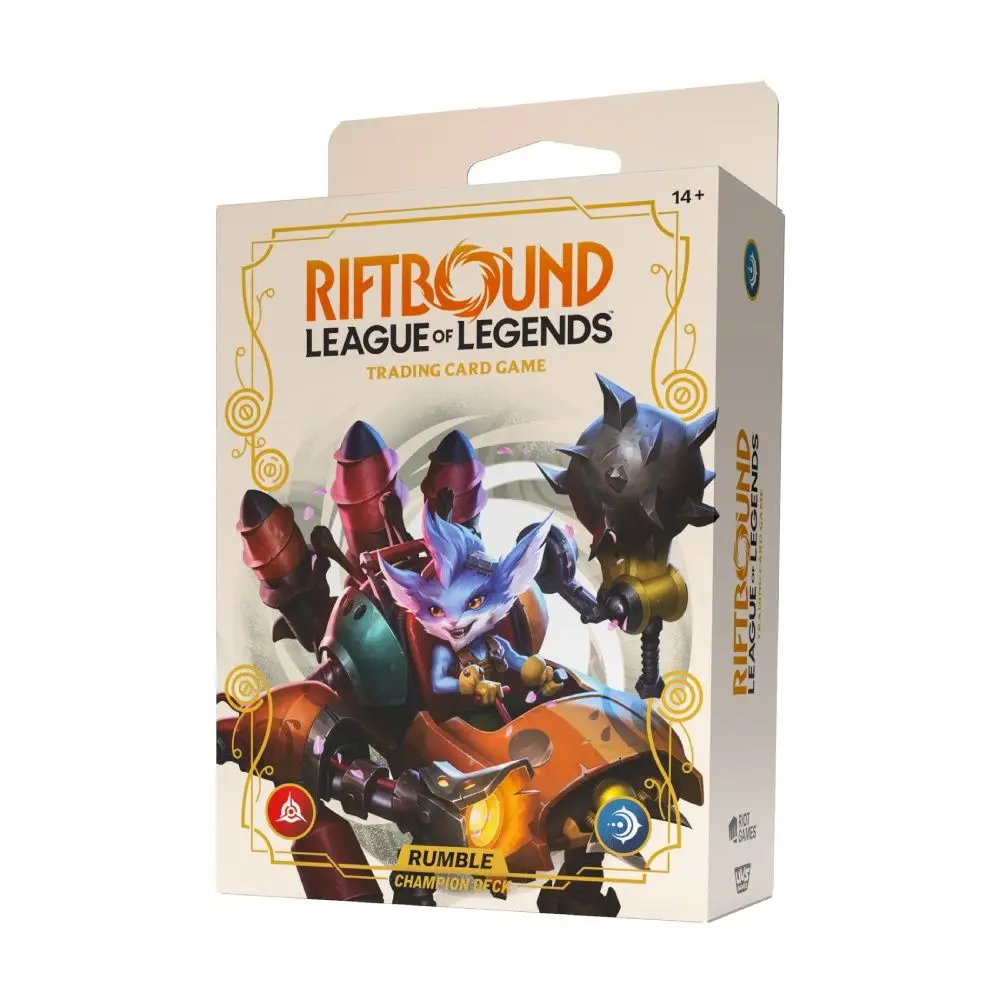 Riftbound: League Of Legends Tcg – Champion Deck Display – Spiritforged: Rumble 1