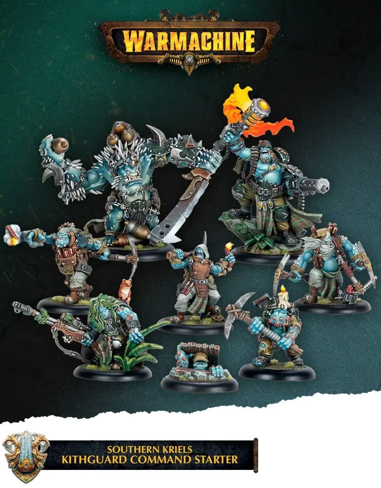 Warmachine: Southern Kriels Kithguard Command Starter (Pre-Order) 1