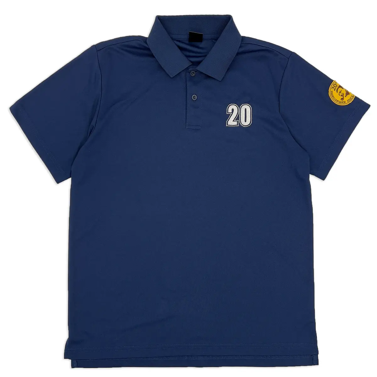 Promotional Japan Suntory Boss Coffee 20Th Anniversary Polo Shirt Blue 1