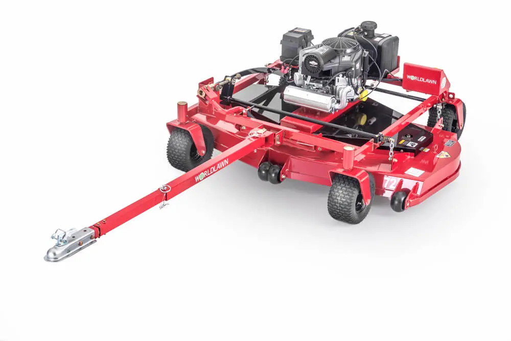 72" Worldlawn Tow Behind Finish Mower Trail Mower For Atvs, Utvs & More 1