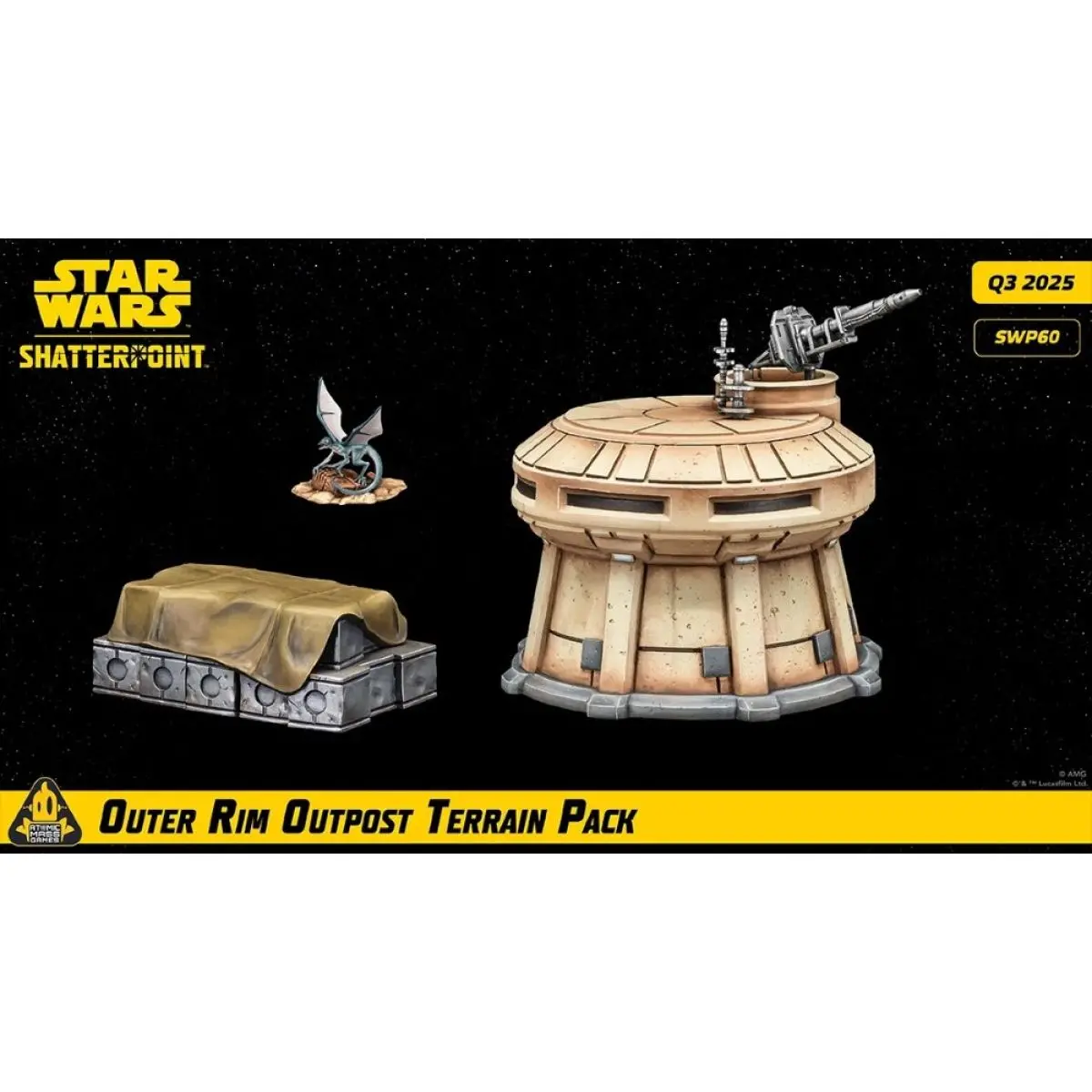 Shatterpoint – Outer Rim Outpost Terrain Pack 1