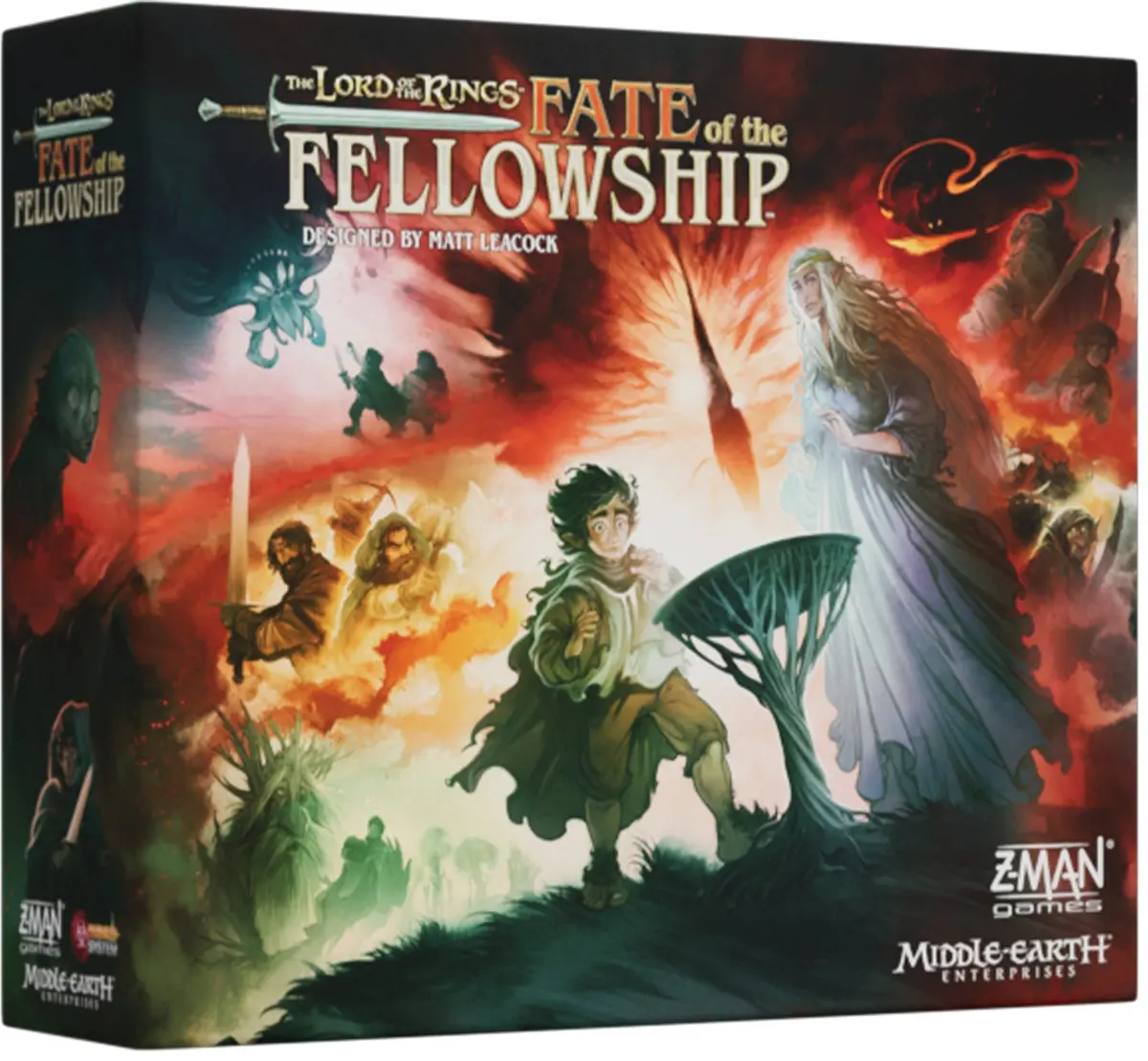 The Lord Of The Rings Fate Of The Fellowship - A Pandemic System Game 1