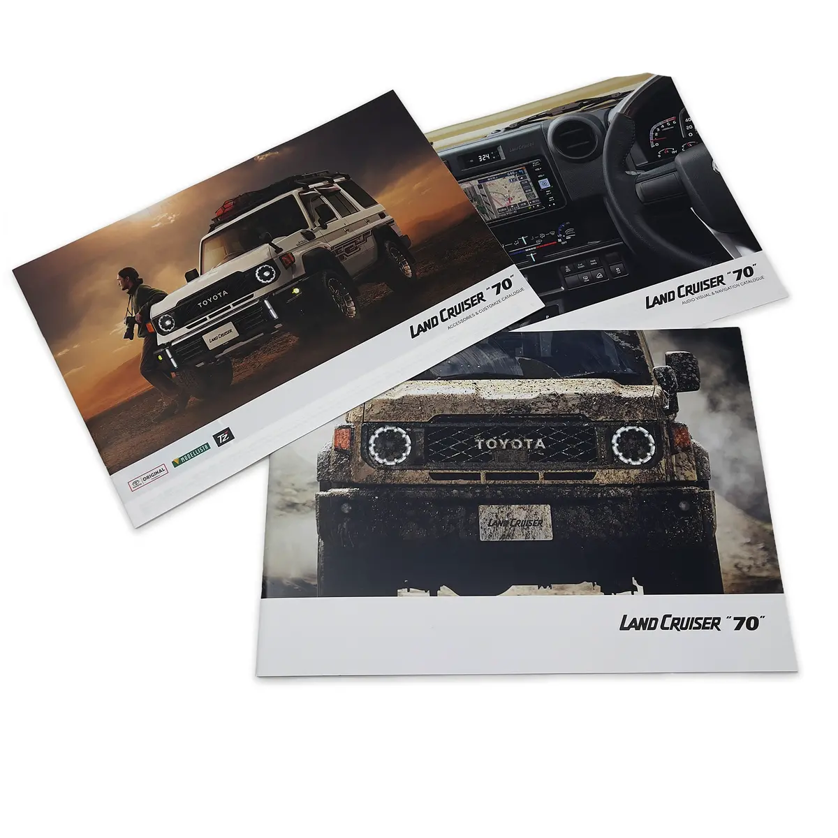 New Jdm Japan Toyota Land Cruiser 70 Catalog Brochure Set 2023 1