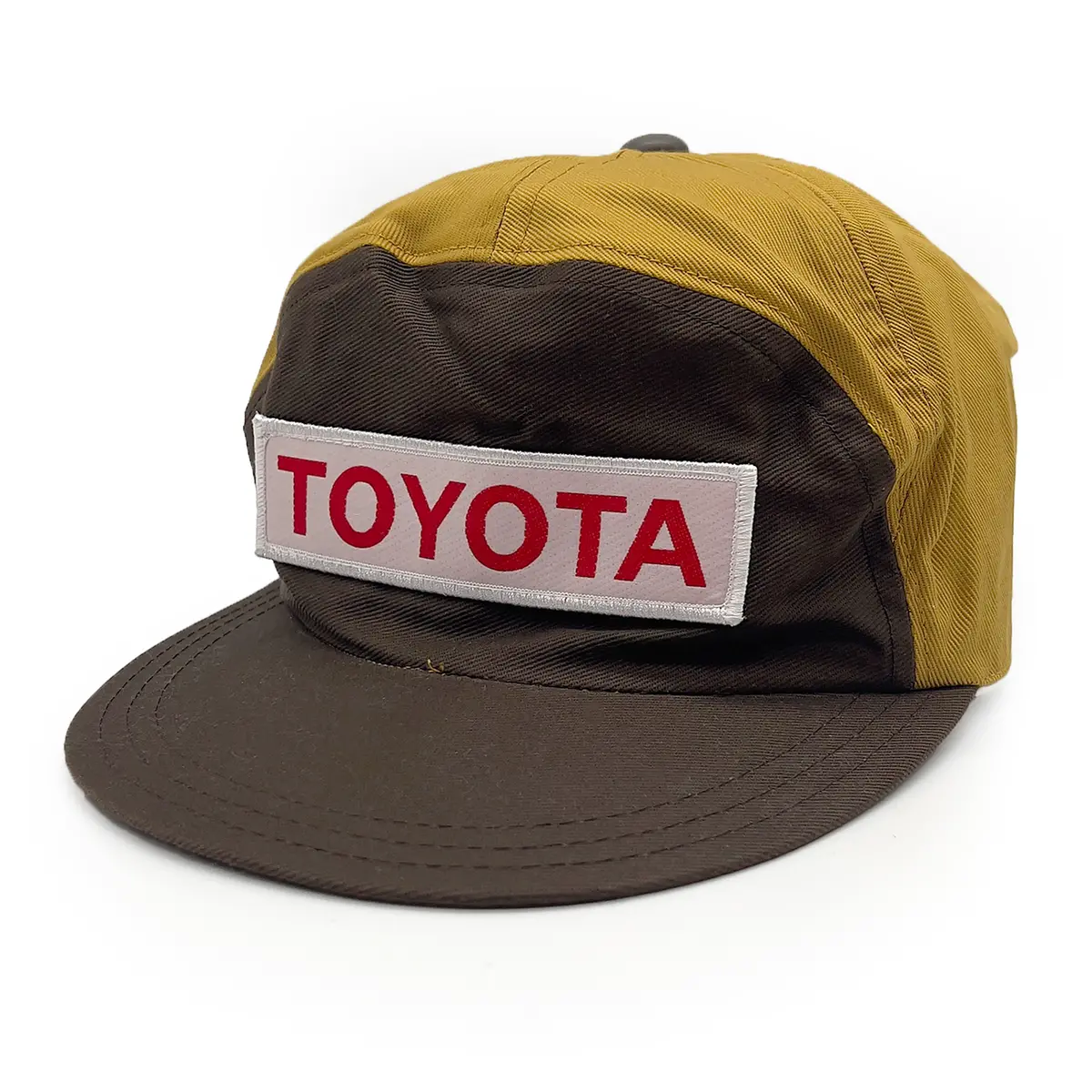 New Retro Jdm Showa Era Japan Toyota Tecno Mechanics Hat Cap Brown 1