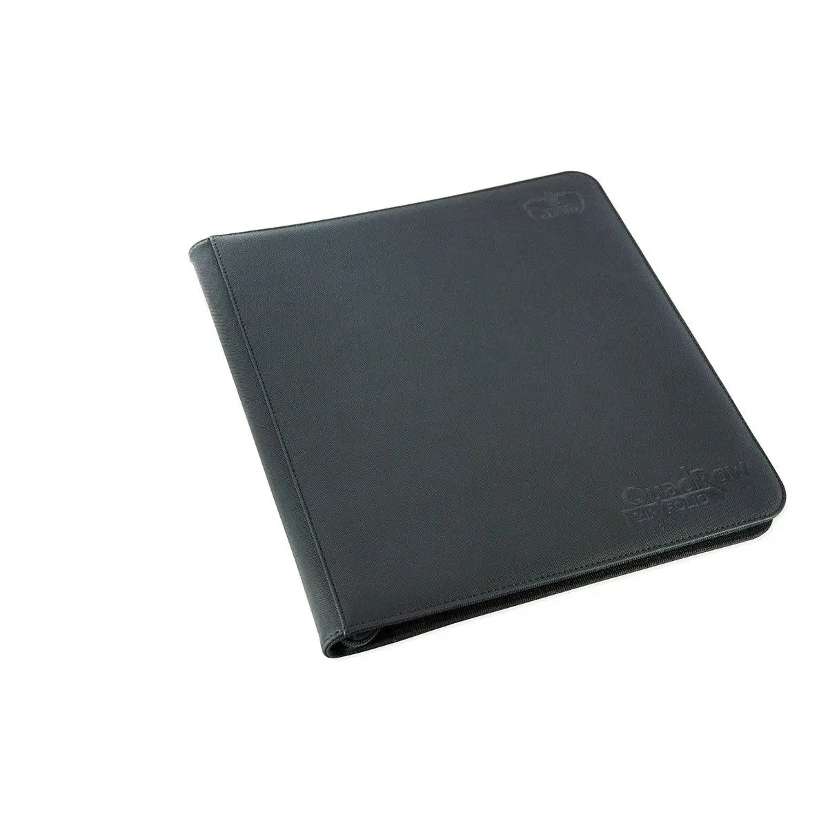 Ultimate Guard 12-Pocket Quadrow Zipfolio Xenoskin Black Folder 1