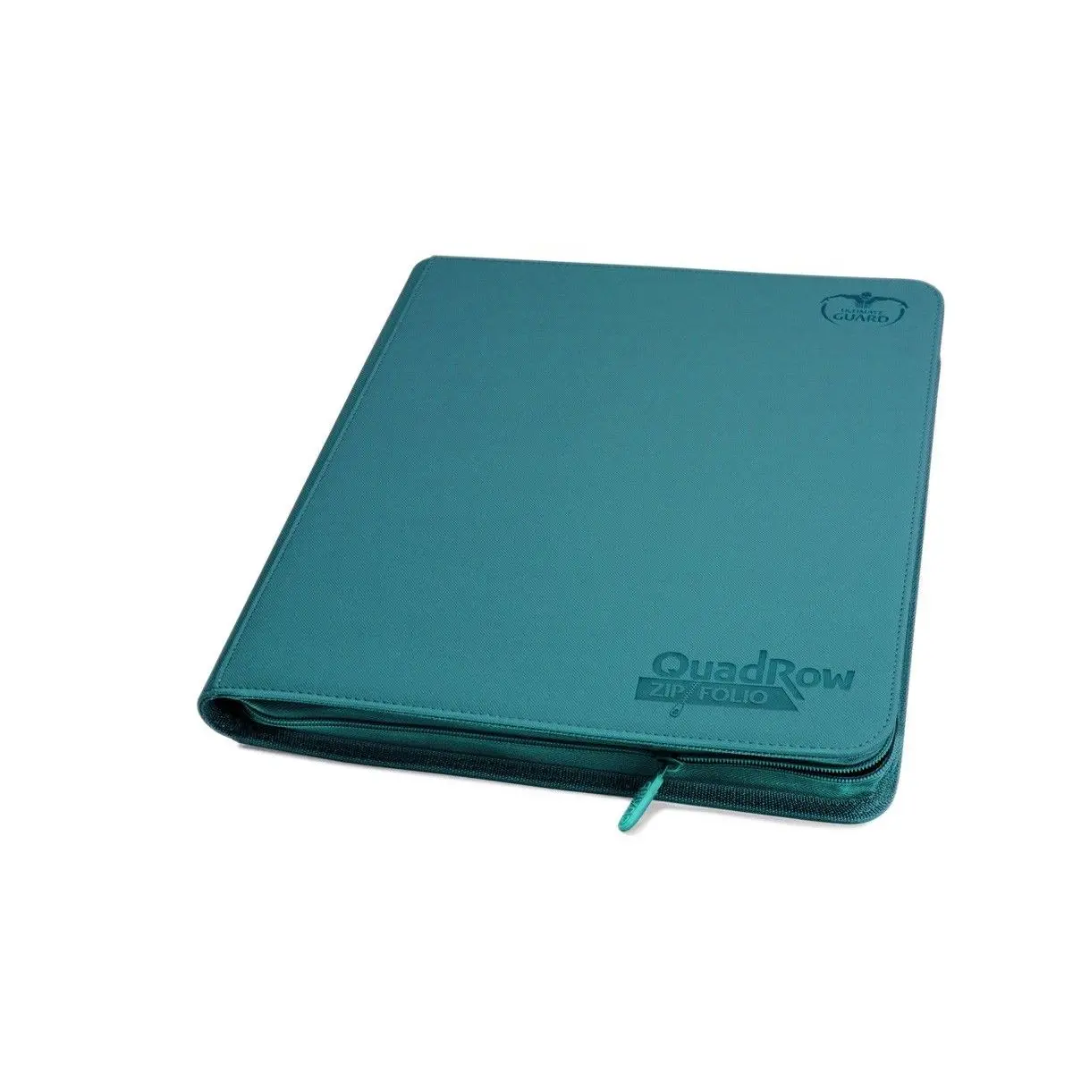 Ultimate Guard 12-Pocket Quadrow Zipfolio Xenoskin Petrol Folder 1