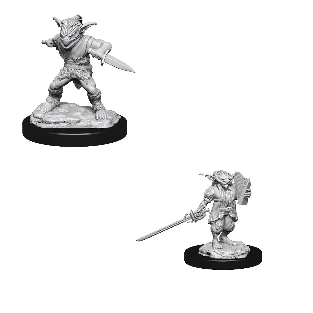 Male Goblin Rogue & Female Goblin Bard 1
