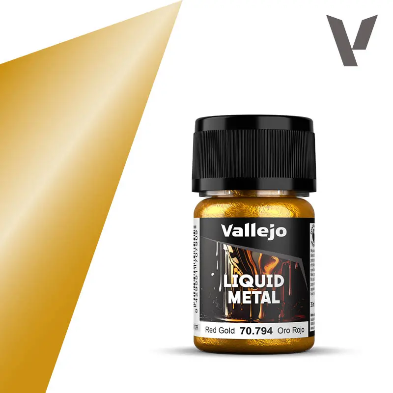 Vallejo Model Colour - Metallics - Red Gold 35Ml 1