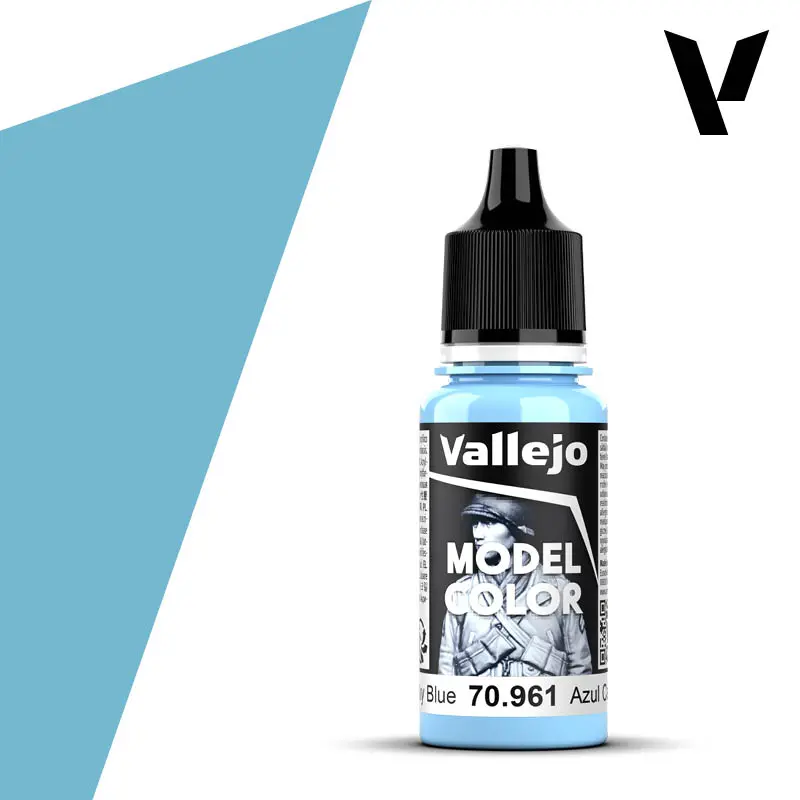 Vallejo Model Colour - 64 Sky Blue 18Ml 1