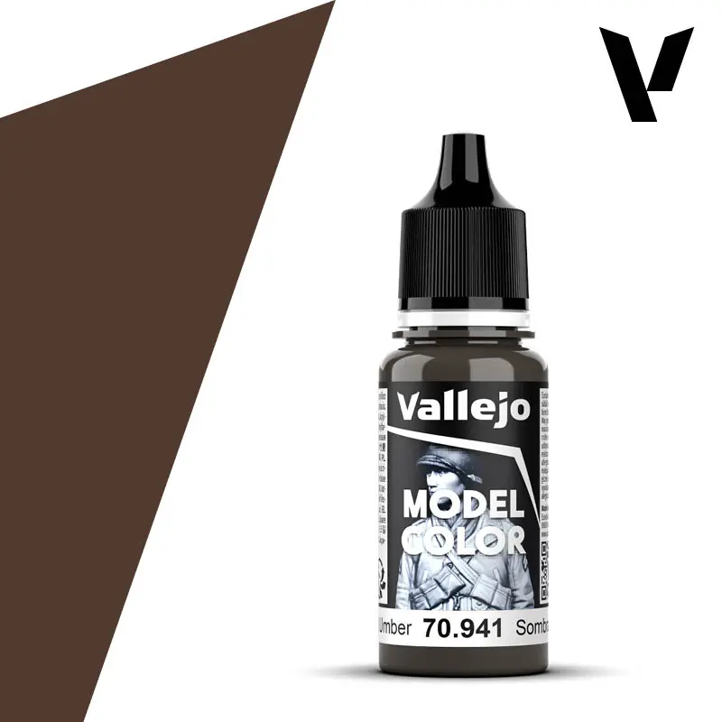 Vallejo Model Colour - 118 Burnt Umber 18Ml 1