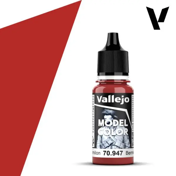 Vallejo Model Colour - 38 Dark Vermilion 18Ml 1