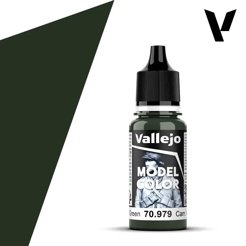 Vallejo Model Colour - 89 Cam. Dark Green 18Ml 1