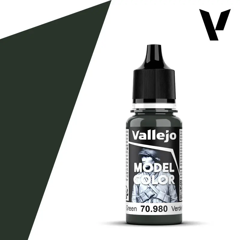 Vallejo Model Colour - 80 Black Green 18Ml 1