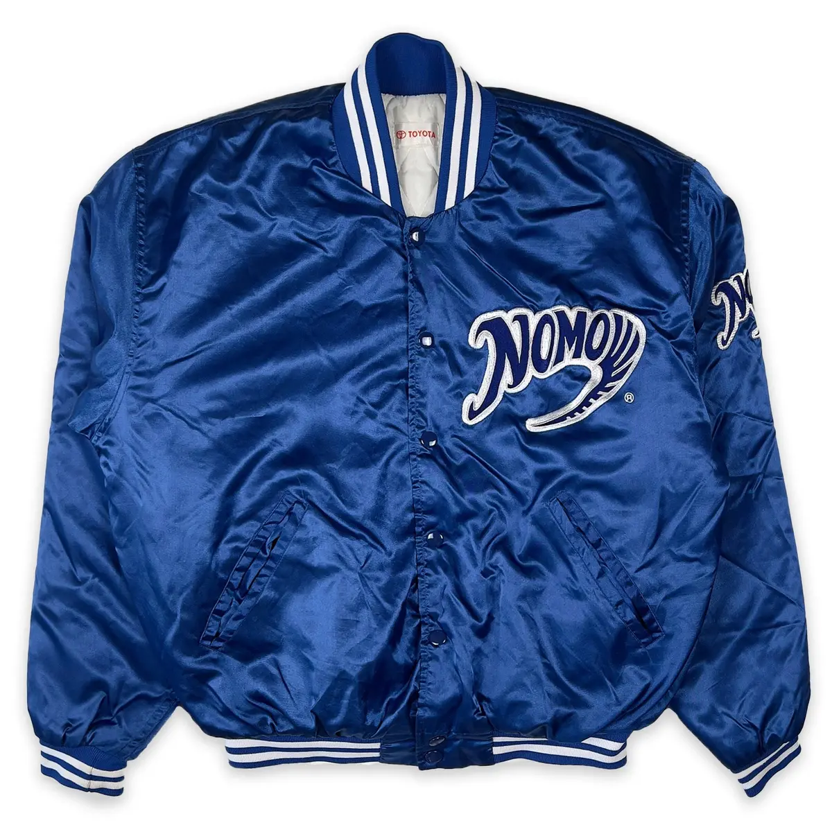 Vintage 1990S Toyota Los Angeles Dodgers Hideo Nomo Baseball Stadium Jacket 1