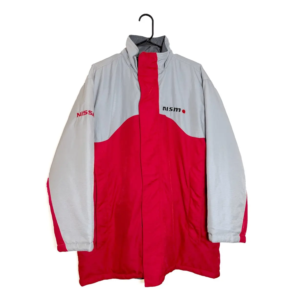Vintage 2003 Jdm Nissan Nismo Japan Reversible Bench Coat Hoodie Jacket 1