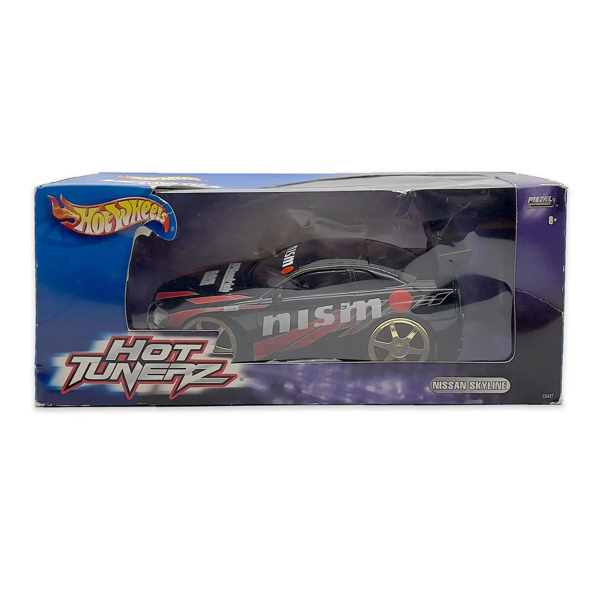 Vintage Hot Wheels Hot Tunerz Nismo Nissan Skyline Diecast Car 1:24 C5427 1