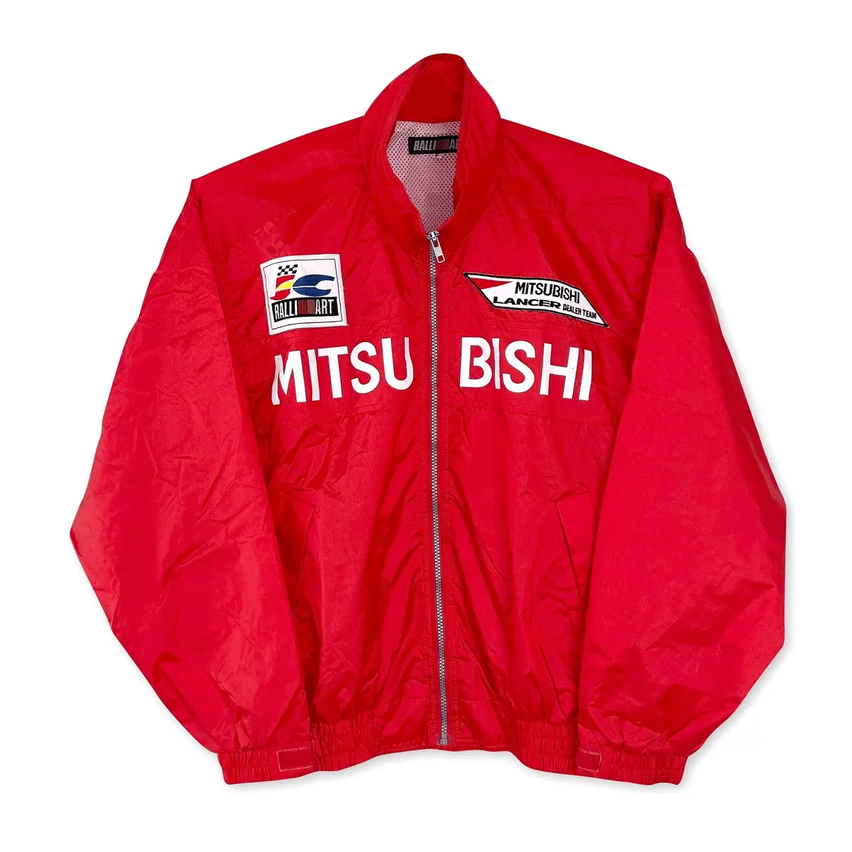 Vintage Jdm Japan Mitsubishi Ralliart Racing Lancer Dealer Team Jacket 1