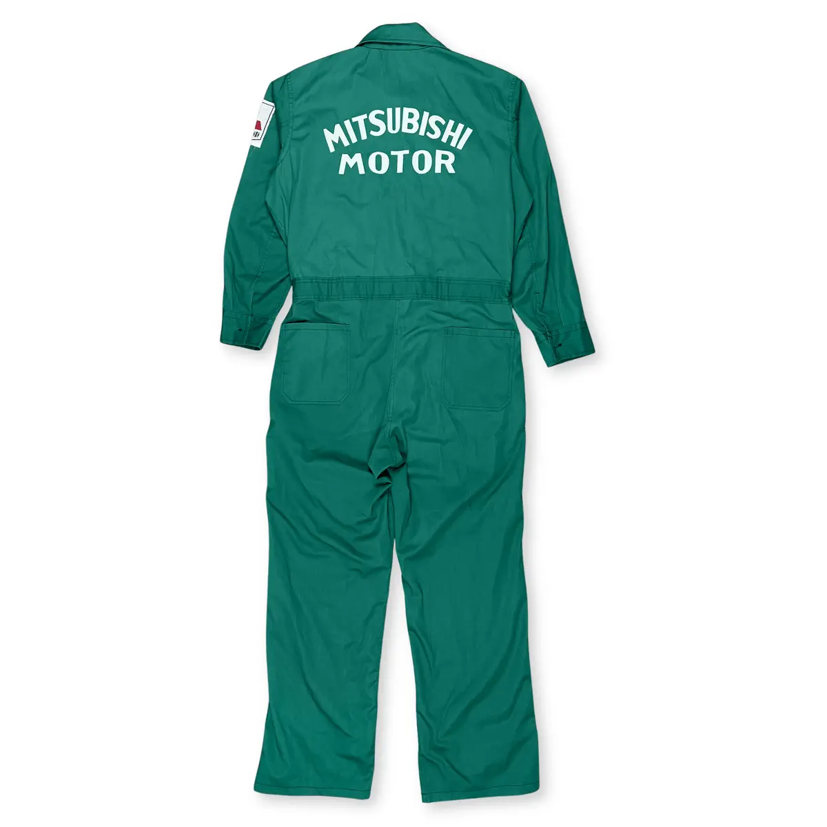 New Vintage Jdm Showa Era Mitsubishi Motors Coveralls Tsunagi Green 2