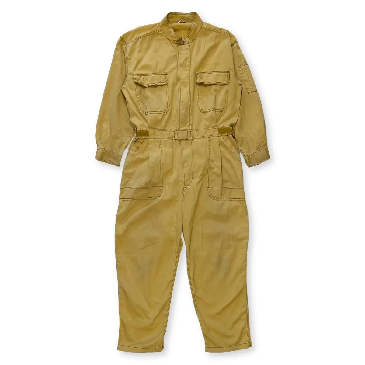 Vintage Jdm Japan Toyota Technical College Nagoya Coveralls Tsunagi Brown 1